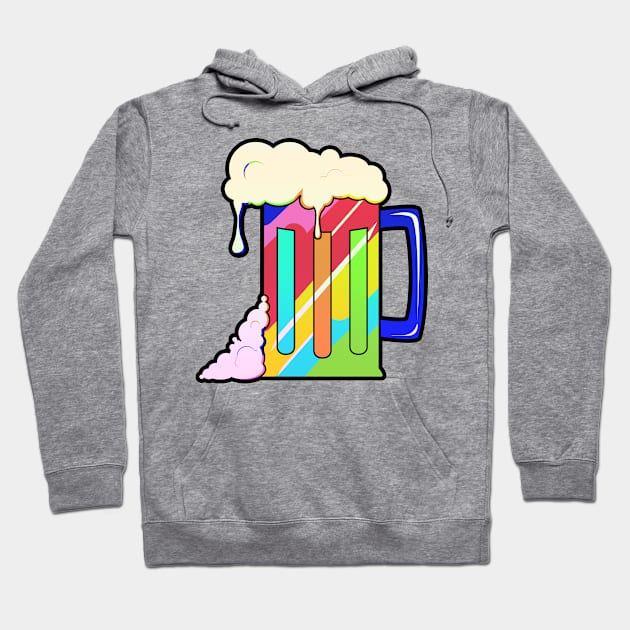 Neon Mug Large Hoodie by HopNationUSA